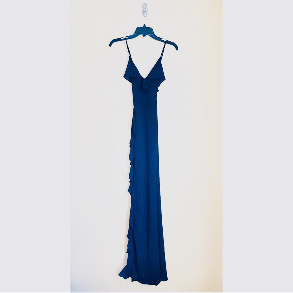 Navy Blue Formal Dress
